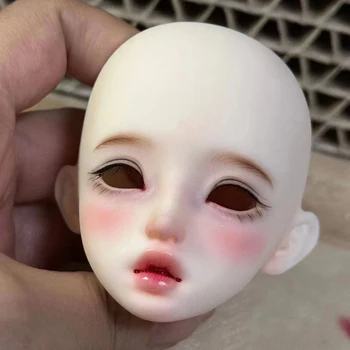 Новая 1/4 Головка куклы BJD Материал смолы Голова девочки-куклы BJD с макияжем DIY Модель Игрушки для кукольной головы