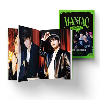 Kpop Stray Kids MANIAC Books Новый Альбом Для Фотопечати GOT7 Открытки Корейские Милые Мальчики Плакат Группы Фанаты Подарки