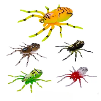 Бионическая приманка 7,5 см/7,6 г Spider Lure Garden Spider Bait Может использоваться для наружной рыбалки на всей воде