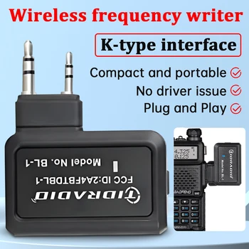 Беспроводной Программатор Walkie Talkie Для Телефона и ПК Bluetooth-Программирование для Радио BFUV-5R BF-888S Нескольких Моделей Без Проблем С драйвером Кабеля