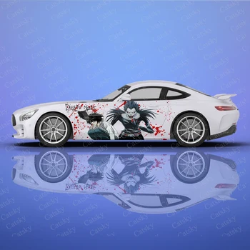 Death Note Аниме Автомобильная наклейка Виниловые автозапчасти Наклейка с графическим рисунком на стороне автомобиля на заказ