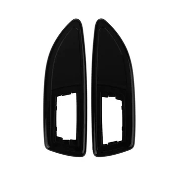 Автомобильная глянцевая черная крышка бокового фонаря, крышка бокового габаритного фонаря для Corsa D/VXR H/J Zaf B Corsa E