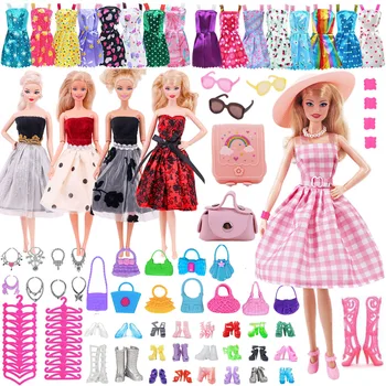 Одежда Для Барби и Кукол BJD, Вечернее Платье и Аксессуары, Подходящие Для 11,5-дюймовой Куклы Барби, Повседневные Аксессуары Для Повседневной Одежды