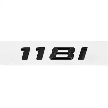 Автомобильный стайлинг 3D металлическая черная наклейка со смещением логотипа Эмблема заднего багажника автомобиля Значок наклейки на автомобиль Эмблема Наклейки на автомобиль логотип