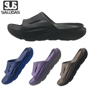 SALUDAS Ora Recovery Slide 3 Тапочки для Мужчин, Пляжные Тапочки, Летние мужские Сандалии, Ультралегкие Удобные пляжные сандалии для женщин